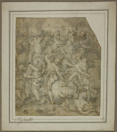 Scène de bataille - Giovanni Balducci