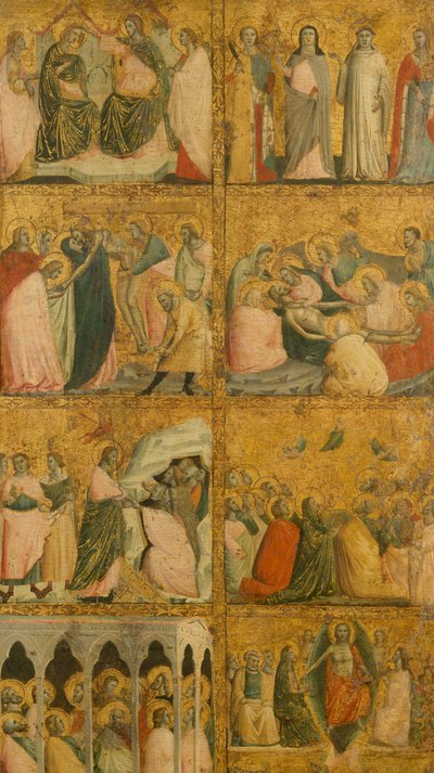 Scènes de la vie du Christ, milieu des années 1340 - Giovanni Baronzio