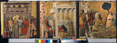 Histoires de Saint Columba - Giovanni Baronzio da Rimini