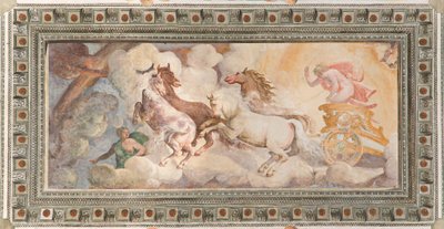 Le Char du Soleil conduit par Apollon, Loggia d