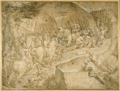 Le Chemin du Calvaire - Giovanni Battista  Castello