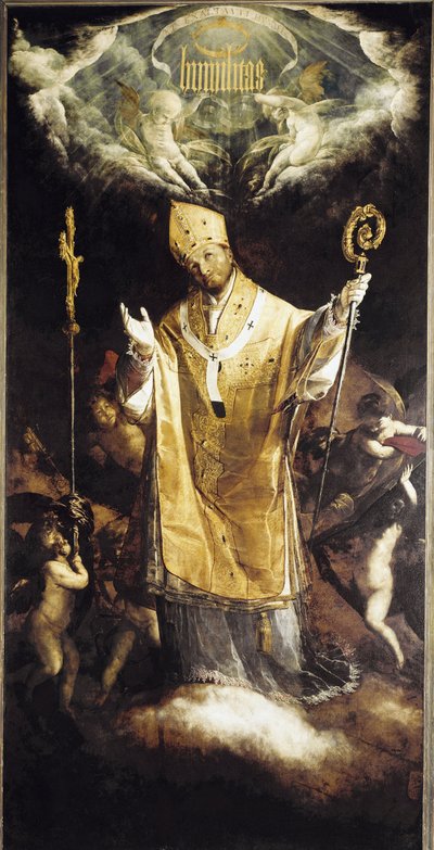 Gloire de Saint Charles Borromée - Giovanni Battista  Crespi