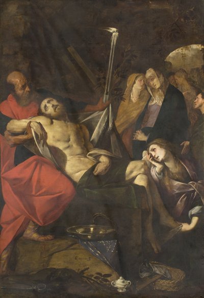 Lamentation du Christ - Giovanni Battista  Crespi