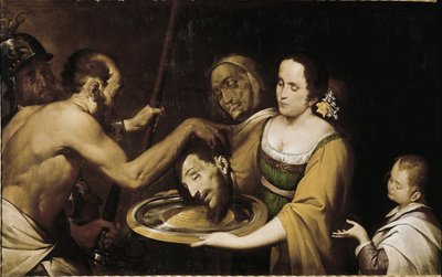Salomé avec la tête de Saint Jean-Baptiste - Giovanni Battista  Crespi