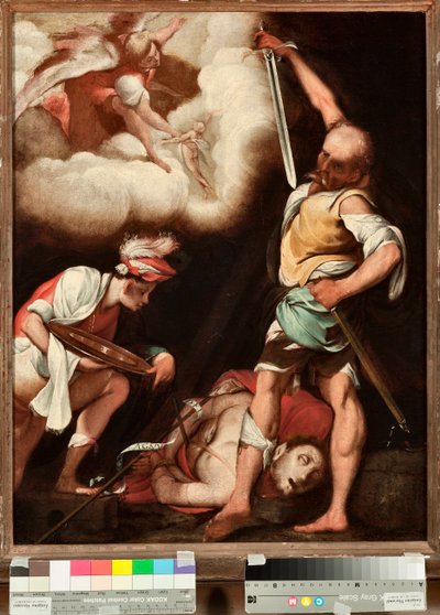 La Décollation de Saint Jean-Baptiste (détail) - Giovanni Battista  Crespi