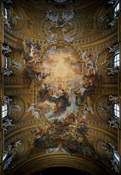 Le Triomphe du Saint Nom de Jésus - Giovanni Battista  Gaulli