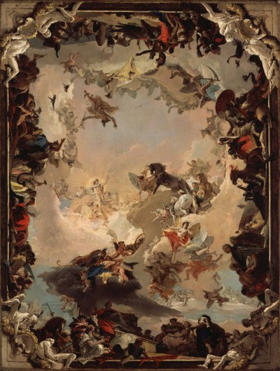 Allégorie des Planètes et des Continents - Giovanni Battista Tiepolo