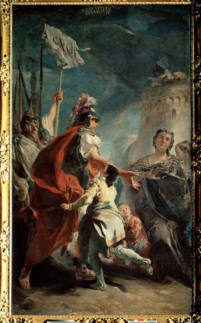 Coriolan devant les portes de Rome - Giovanni Battista Tiepolo