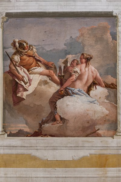 Chambre des invités, la salle de l