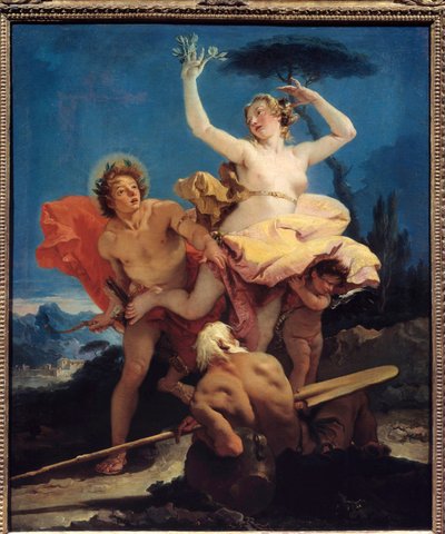 Apollon et Daphné - Giovanni Battista Tiepolo
