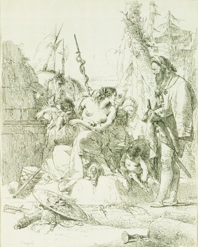 Capriccio - Giovanni Battista Tiepolo
