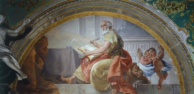 Italie, Bergame, Chapelle Colleoni, Saint Marc Évangéliste - Giovanni Battista Tiepolo