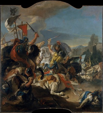 La bataille de Verceil - Giovanni Battista Tiepolo