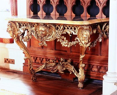 Table de pier de Norfolk House - Giovanni Battista Borra