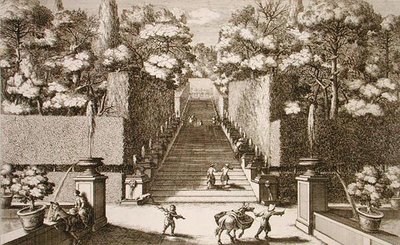 Le grand escalier de la Villa d