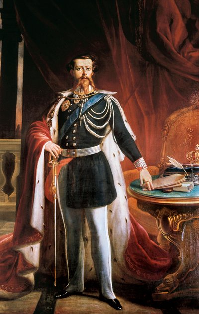 Portrait de Victor Emmanuel II (1820-1878) - Giovanni Battista Biscarra