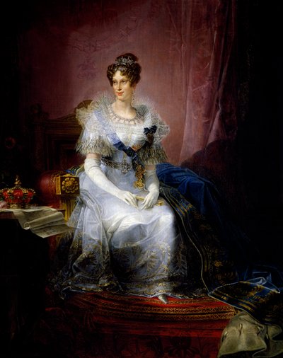 Portrait de Marie-Louise, duchesse de Parme - Giovanni Battista Borghesi