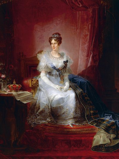 Portrait de Marie Louise, Duchesse de Parme - Giovanni Battista Borghesi