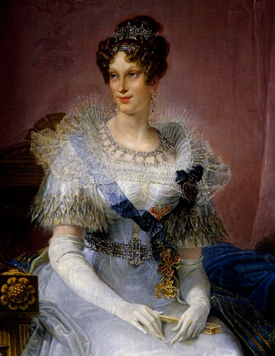 Portrait de Marie Louise, duchesse de Parme - Giovanni Battista Borghesi