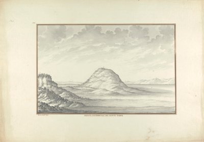 Vue occidentale du mont Thabor - Giovanni Battista Borra