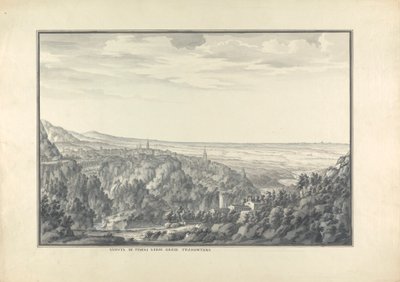 Vue de Tivoli en direction du vent du nord - Giovanni Battista Borra