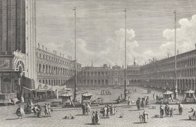 Vue de la Piazza San Marco, avec l