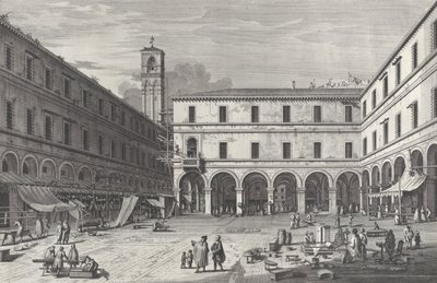Vue de la place du marché près de l