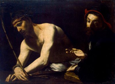 Christ et Caïphe - Giovanni Battista Caracciolo