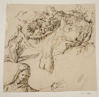 Guerrier endormi - Giovanni Battista Caracciolo