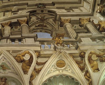 La chute de Phaéton (1625) - Fresque en trompe-l