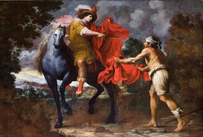 Saint Martin et le mendiant - Giovanni Battista Carlone