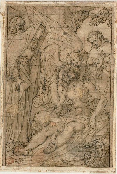 Pietà - Giovanni Battista Castello