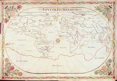 Carte du monde - Giovanni Battista Cavallini
