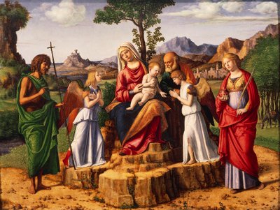 Conversation sacrée - Giovanni Battista Cima da Conegliano