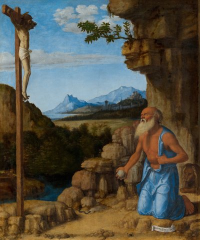 Saint Jérôme dans le désert - Giovanni Battista Cima da Conegliano