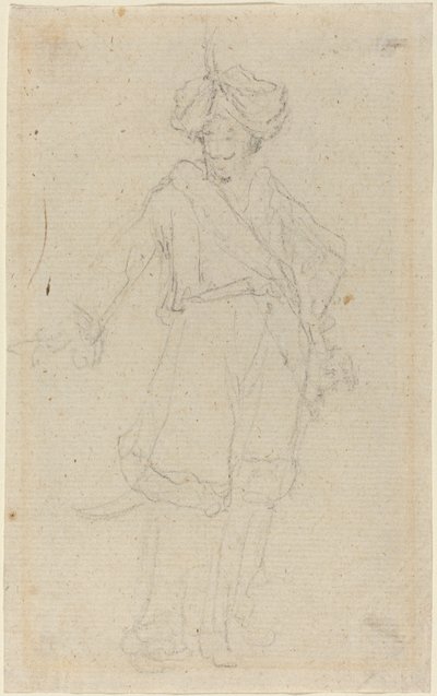 Un Turc [recto] - Giovanni Battista Cipriani
