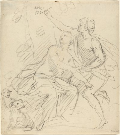 Angélique et Médor - Giovanni Battista Cipriani