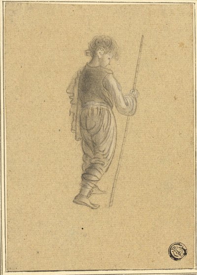 Garçon avec bâton - Giovanni Battista Cipriani