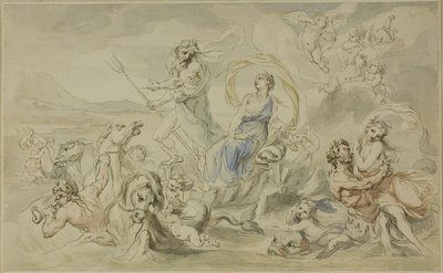 Triomphe de Neptune - Giovanni Battista Cipriani