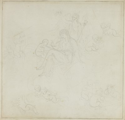 Vénus avec Putti - Giovanni Battista Cipriani