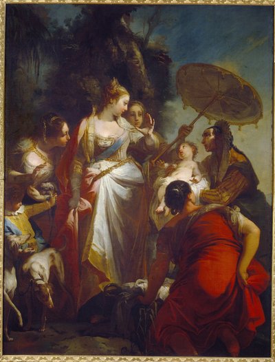 La découverte de Moïse - Giovanni Battista Crosato