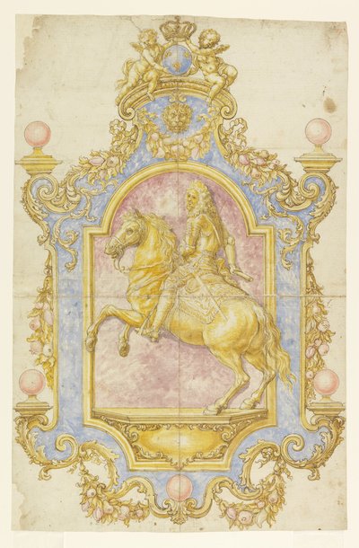 Décoration murale pour Cosimo III de