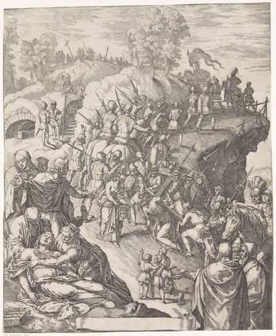 Le portement de croix - Giovanni Battista Fontana