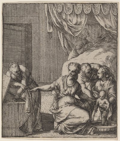 La naissance de la Vierge - Giovanni Battista Fontana