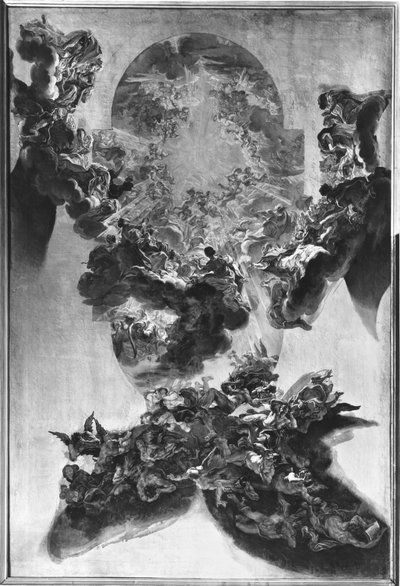 Triomphe au nom de Jésus - Giovanni Battista Gaulli