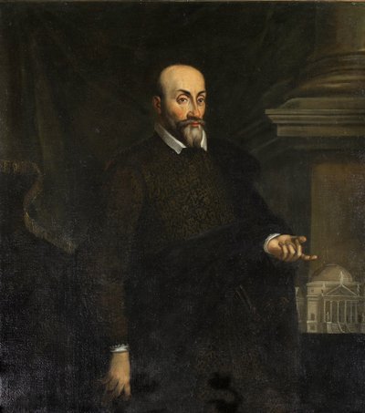 Portrait du Comte Mario Capra, par Maganza, Giovanni Battista (ca 1513-1586) - Giovanni Battista Maganza