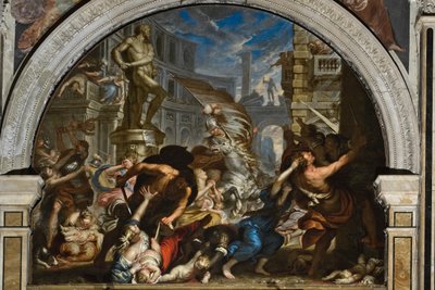 Le massacre des innocents, c.1690-91 - Giovanni Battista Merano