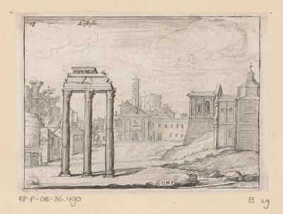 Vue du Forum Romain à Rome
Listesso (titre sur l