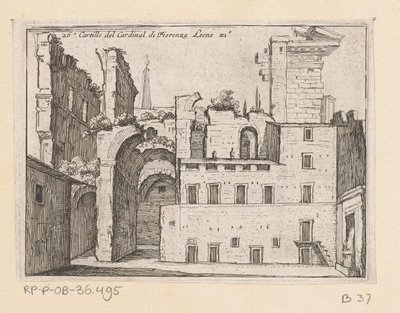 Restes du Sérapéum à Rome - Giovanni Battista Mercati