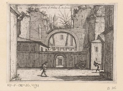 Ruines à Rome - Giovanni Battista Mercati